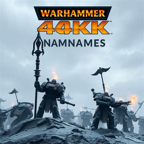 450 Catchy Warhammer 40k Names Ideas .